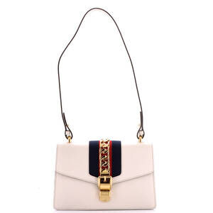 Gucci Small Sylvie Shoulder Bag Leather